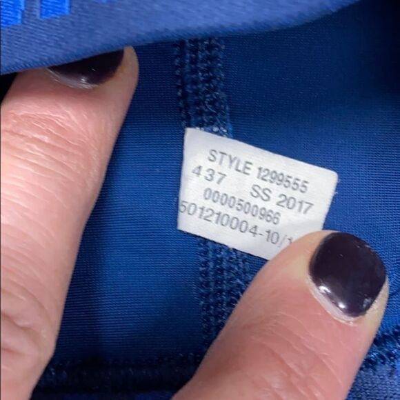 Under Armour Blue Sports Bra Size Small - Picture 5 of 6